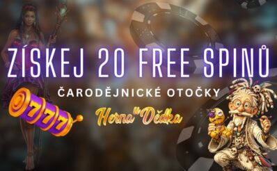 Získej 20 free spinů v Herně u Dědka