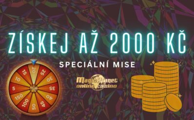 Získej až 2000 Kč od Magic Planet