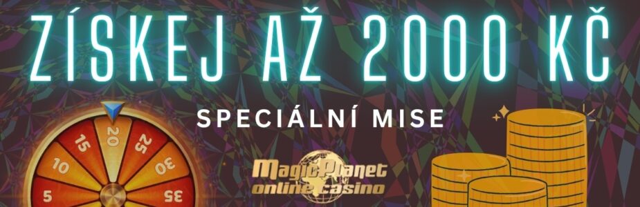 Získej až 2000 Kč od Magic Planet