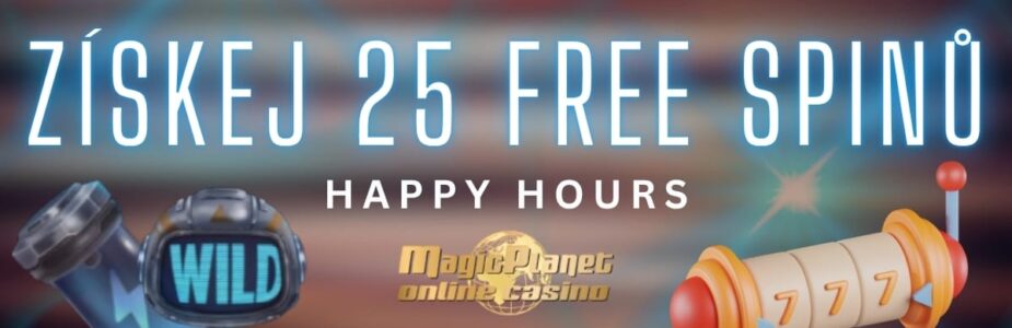 Získej 25 free spinů od Magic Planet