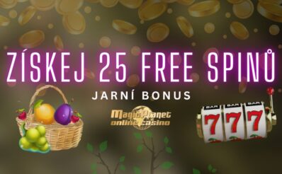 Získej 25 free spinů od Magic Planet