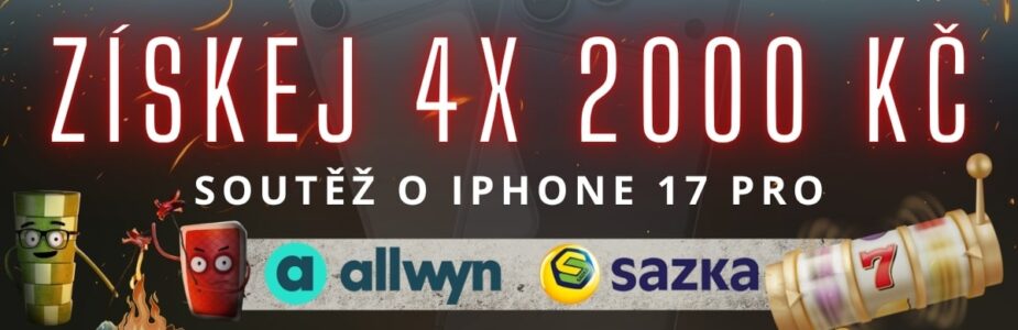 Získej 4 x 2000 Kč od Allwynu