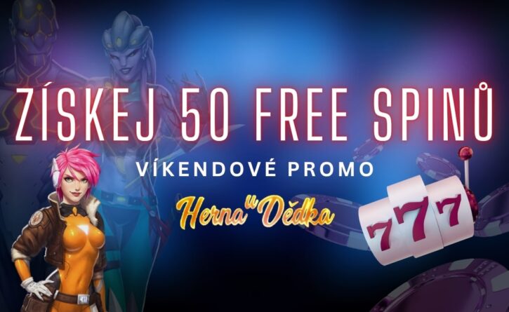 Získej 50 free spinů v Herně u Dědka