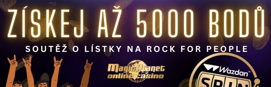 Získej 5000 bodů od Magic Planet