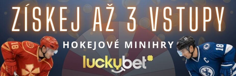 Získej až 3 vstupy do miniher od LuckyBetu