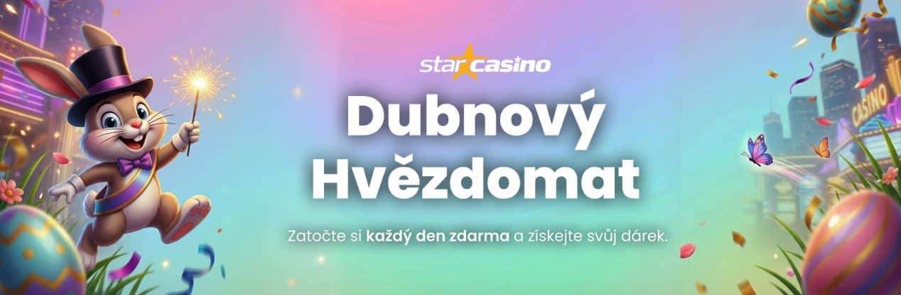 Dubnový Hvězdomat u Star Casina