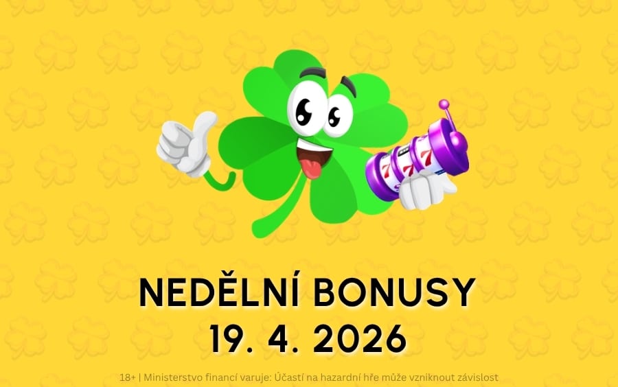 Free spiny a bonusy dnes 19-4-2026