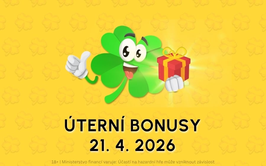 Free spiny a bonusy dnes 21-4-2026