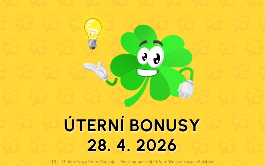Free spiny a bonusy dnes 28-4-2026