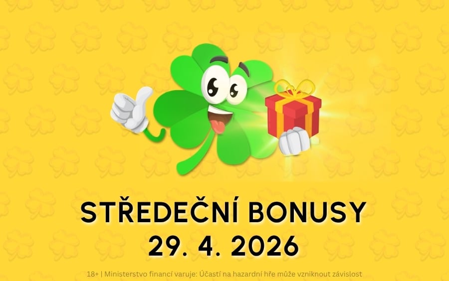 Free spiny a bonusy dnes 29-4-2026