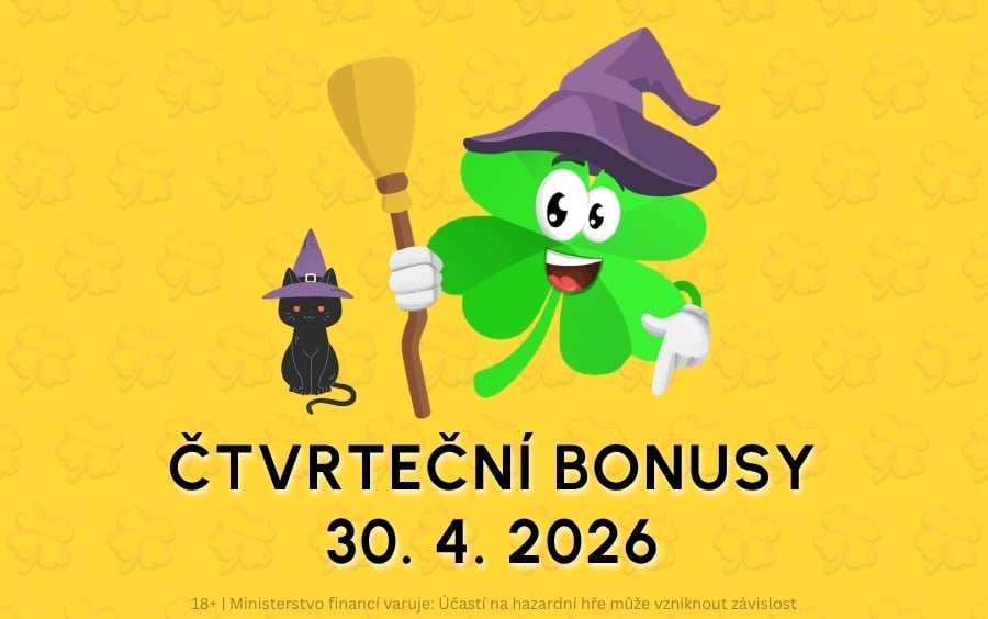 Free spiny a bonusy dnes 30-4-2026