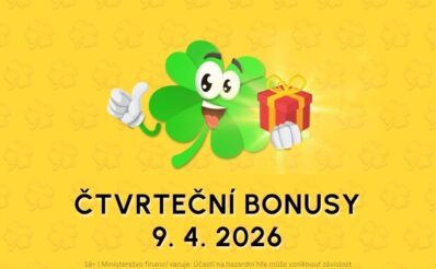Free spiny a bonusy dnes 9-4-2026
