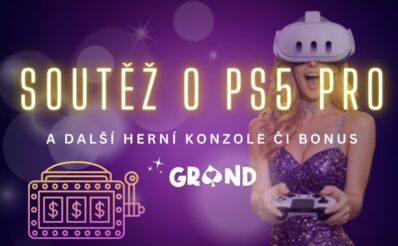 Soutěž o PS5 Pro u Grandwin
