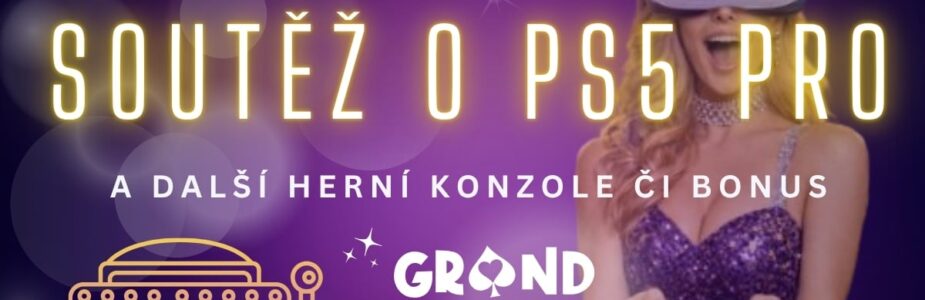 Soutěž o PS5 Pro u Grandwin