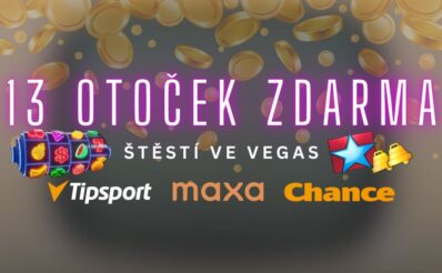13 otoček zdarma od Tipsportu, Chance a Maxy