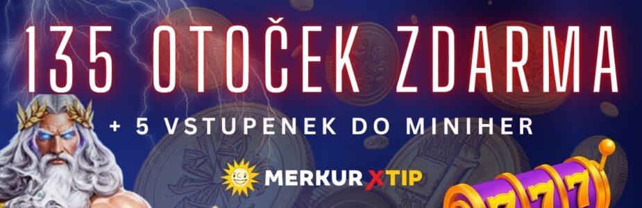 135 otoček zdarma + 5 vstupenek do Miniher u Merkuru