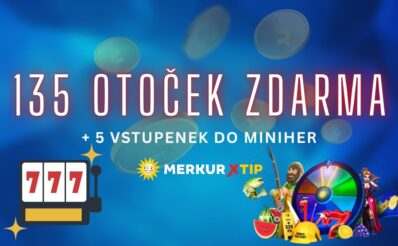 135 otoček zdarma + 5 vstupenek u Merkuru
