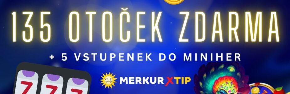135 otoček zdarma + 5 vstupenek u Merkuru