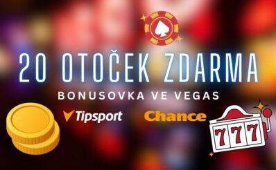 20 otoček zdarma u Tipsportu a Chance