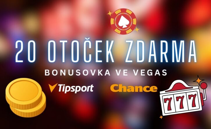 20 otoček zdarma u Tipsportu a Chance