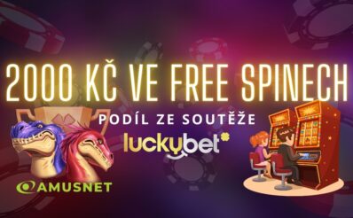 2000 Kč ve free spinech od LuckyBetu