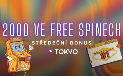 2000 ve free spinech od Tokyo casina