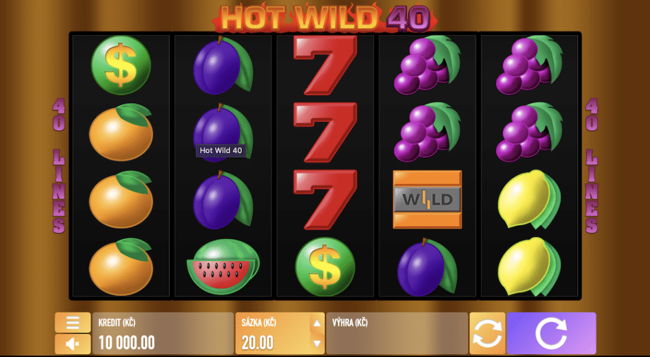 Hot Wild 40 od Tech4bet