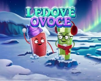 Ledové ovoce pan Červený a Zelený