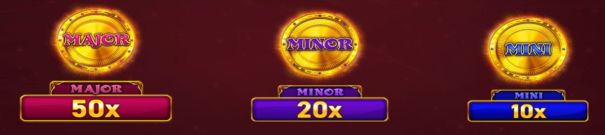 Major, Minor a Mini 15 Coins