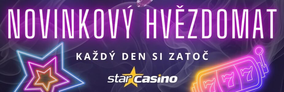 Novinkový Hvězdomat Star Casina