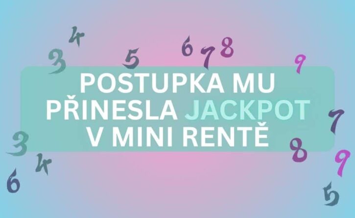Postupka v Mini Rentě zajistila sázejícímu jackpot!