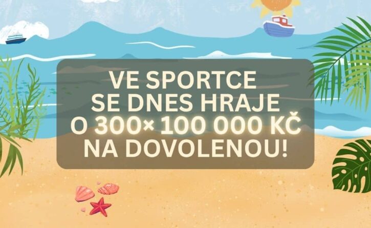 Allwyn dnes rozdá dovolené v hdonotě 30 000 000 korun! Bude jedna z nich tvá?