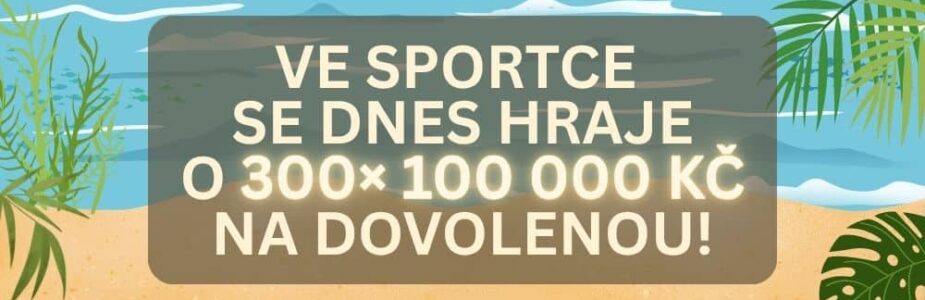 Allwyn dnes rozdá dovolené v hdonotě 30 000 000 korun! Bude jedna z nich tvá?