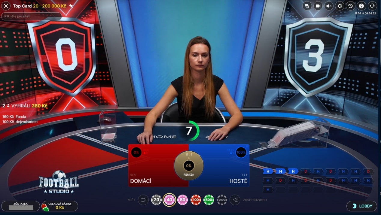 Ukázka Top Card u Tipsportu