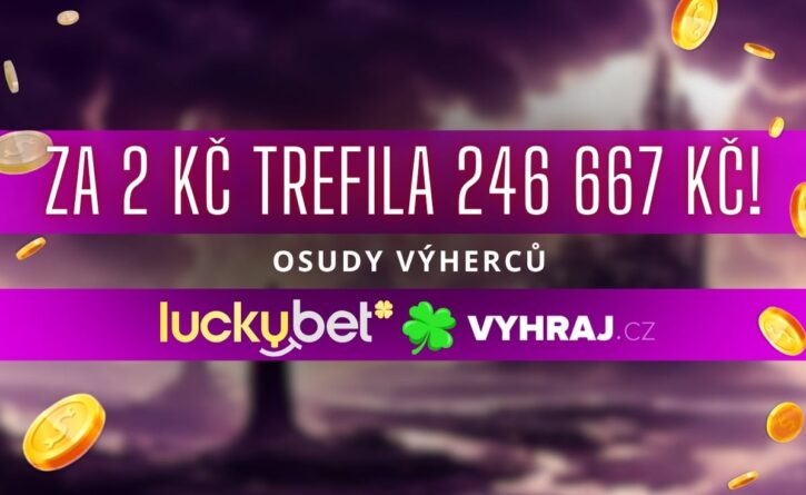Vyhrála přes 200 000 Kč v Luckybet