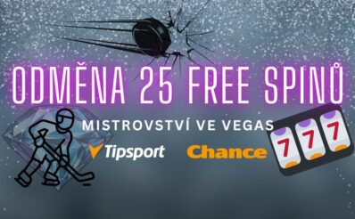 Bonus 25 otoček zdarma od Tipsportu a Chance
