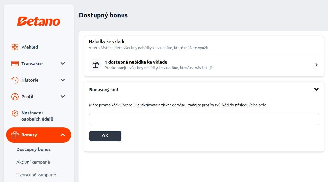 Kam zadat dnešní bonusový kód