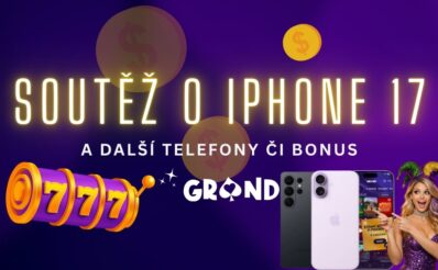 Soutěž o iPhone 17, další telefony + bonus u Grandwin