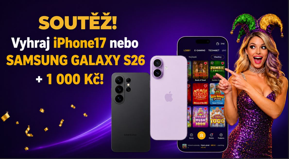 Soutěž iPhone 17 + další u Grandwin