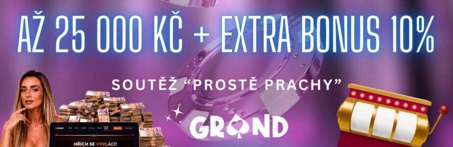 Soutěž prostě prachy u Grandwin