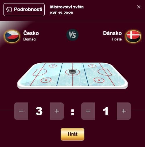 Výsledek tipování LuckyBet