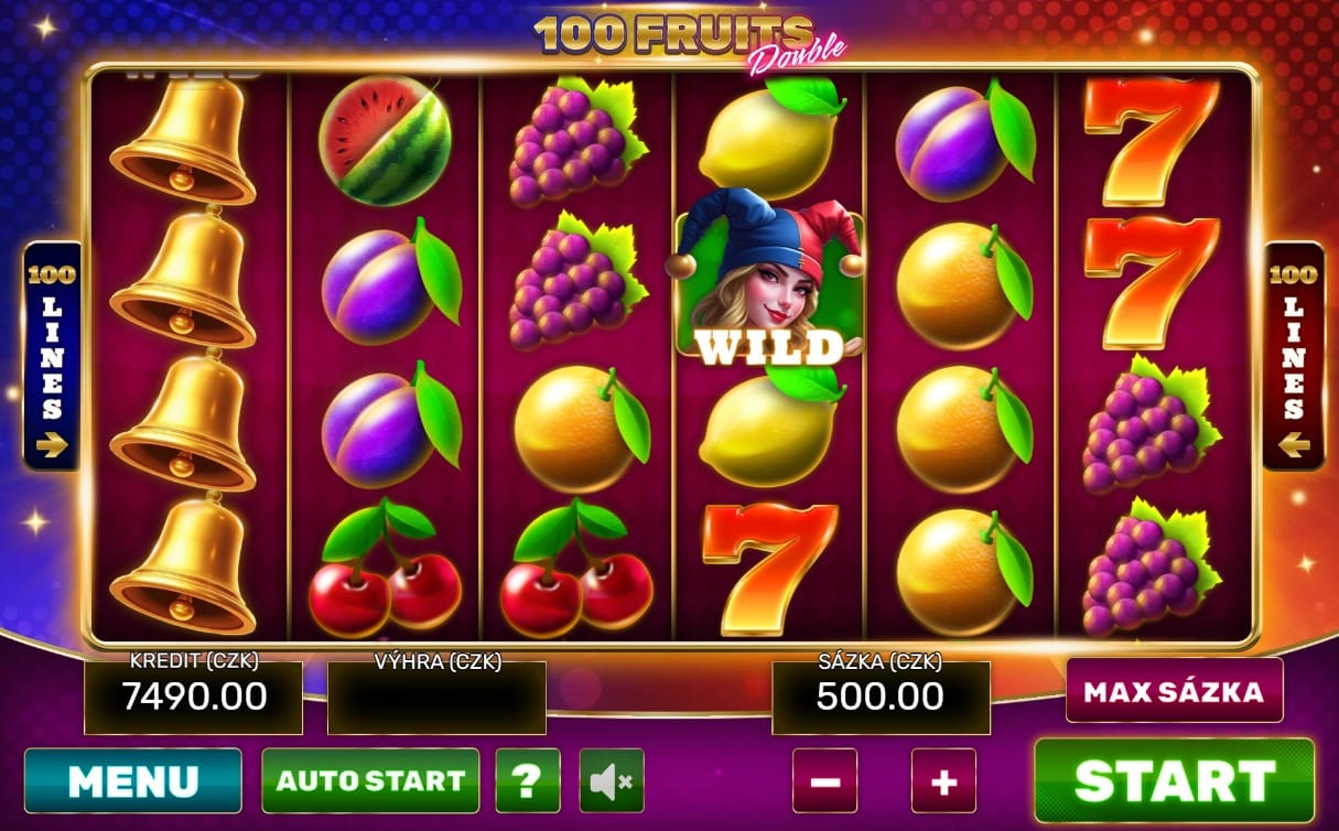 Novinka 100 Fruits Double