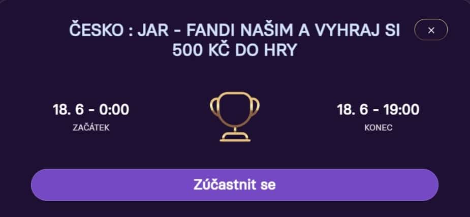 Fandi a vyhraj