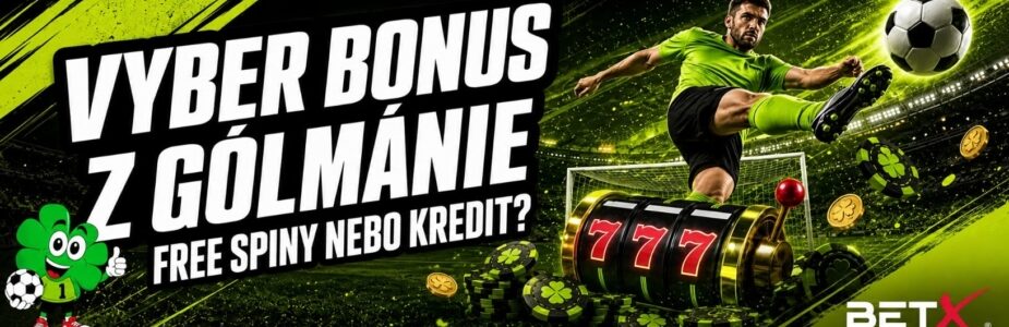 Vyber bonus z Gólmánie u BetXu