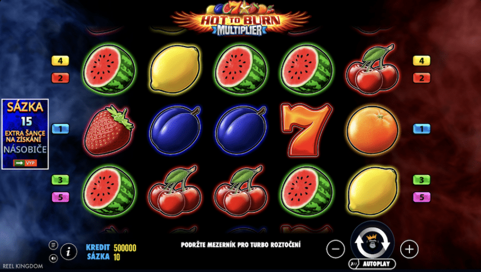 Hot to Burn Multiplier od Pragmatic Play