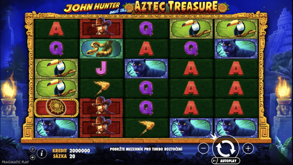 John Hunter and the Aztec Treasure od Pragmatic Play