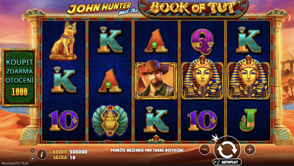 John Hunter and the Book of Tut od Pragmatic Play