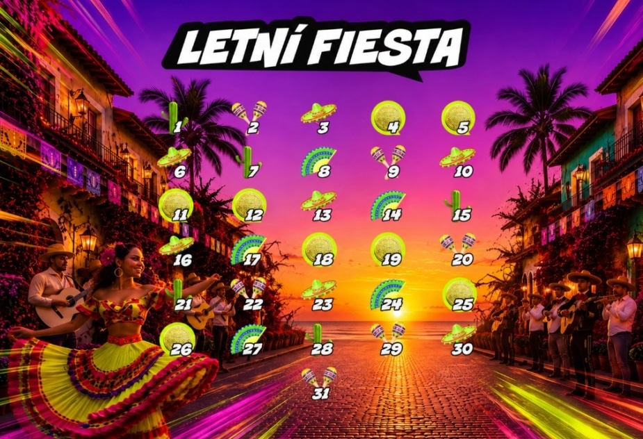Kalendář Letní fiesta od BetXu