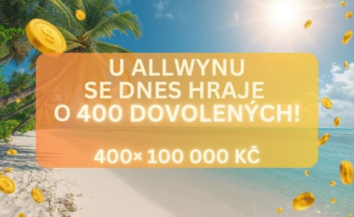 Odnes si jednu ze 400 dovolených z dnešního slosování Sportky!