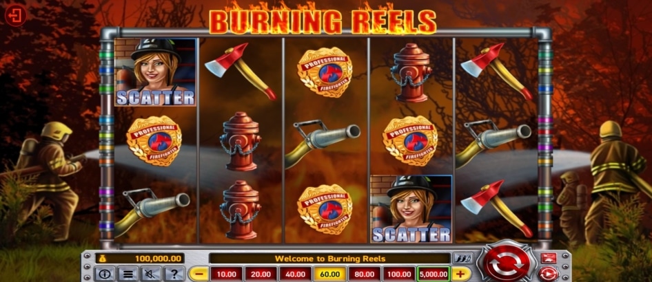 Burning Reels od Wazdan